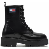 Tommy Jeans Pohodni čevlji Urban Lace Up Boot EN0EN01995 Black BDS