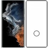 Zaščitno kaljeno steklo 5D Full Glue za Samsung Galaxy S22 Ultra - črno Cene