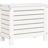 Maison Chic Vrtni stolček - Vrtni stoli za noge bel 62x31,5x52 cm trdna borovina JS884, (21877562) | Shoptok.si