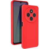 AVIZAR Pokrov za Xiaomi Redmi 14C Silikonska podloga Camera Block Protected, Rdeča, (5000010751) | Shoptok.si