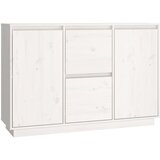 Maison Chic Komoda - Predalnik bela 111x34x75 cm trdna borovina, (21716324) Cene