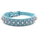 INF Ovratnica za hišne ljubljenčke - Udobno PU usnje Blue L, (5000124437) | Shoptok.si