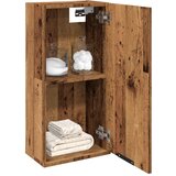 Maison Chic Stenska Kopalniška omarica - Kopalniški kabinet artisan hrast 32x20x67 cm, (21794736) | Shoptok.si