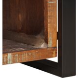 vidaXL klupa za pohranu višebojno 80x35x40 cm čvrsto drvo obnovljeno | shoptok.hr