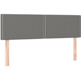  box spring s madracem LED tamnosivi 140x190 cm tkanina | shoptok.hr