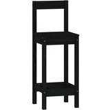  Barska garnitura 3-delna črna trdna borovina, (21001558) | Shoptok.si