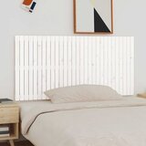  Zidno uzglavlje bijelo 185x3x90 cm od masivne borovine | shoptok.hr