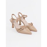 GOODIN Beige pumps with an open heel | Shoptok.si