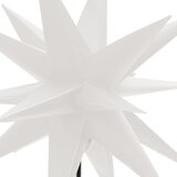  Božićna svjetiljka sa šiljkom za tlo LED sklopiva bijela 57 cm | shoptok.hr