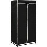 vidaXL garderobna omara 75x50x160 cm črna | Shoptok.si