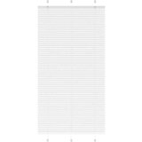 vidaXL Plisirana žaluzija Bela 110x200 cm Širina tkanine 109,4 cm | Shoptok.si