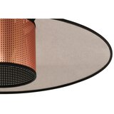  Duolla - Visilica na sajli RIO SHINY 1xE27/15W/230V, prečnik 45 cm, crna/bakrena | Eponuda.com