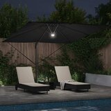 Roma Suncobran Crna 286 x 284 x 270 cm Aluminij i poliester | Eponuda.com