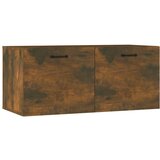  Zidni ormarić dimljeni hrast 80x35x36,5 cm konstruirano drvo | shoptok.hr