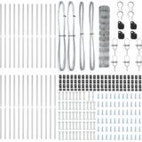 vidaXL Polje ograje 1x50 m Cinkovano jeklo | Shoptok.si