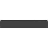 vidaXL Planter Black 280x40x40 cm Hladno valjano jeklo | Shoptok.si