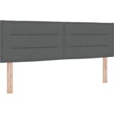 vidaXL vzglavje Komplet 2 Temno sivo Les Za postelje dolžine 140 cm | Shoptok.si