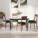  Jastučići za sjedenje 4 pcs Tamnozelena 45 x 45 cm | shoptok.hr