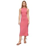 Superdry Dolge obleke Robe Twist Back sans manches rose Rožnata Cene