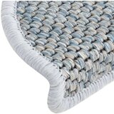  Samolepilne preproge za stopnice sisal 15 kosov 56x17x3cm modre, (20753584) | Shoptok.si