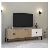 Hanah home TV komoda, krem Slike
