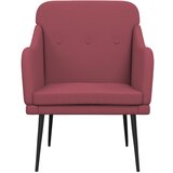  Fotelja crvena boja vina 63 x 76 x 80 cm od tkanine | Eponuda.ba