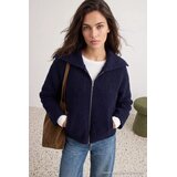 TRENDYOLMILLA ženska jakna Twoaw27Hi00030, tamnoplava | Eponuda.com