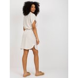 RUE PARIS Dress-WN-SK-VE40.43P-light beige | shoptok.hr