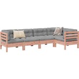 vidaXL 5-dijelni set vrtnih sofa s jastucima masivno drvo duglazije | shoptok.hr