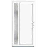PANTO pvc vhodna vrata K011 bela 100 cm x 200 cm desno Cene