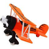 Avion za prijevoz životinja + kavez s lavom - narančasti | Shoptok.si