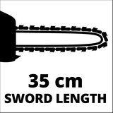 Einhell GE-LC 36/35 Li - Solo, Akumulatorska lančana testera - (4501780) | ePonuda.com