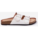 Boto Women's Cork Platform Sandals With Buckle White Evisolla | Shoptok.si