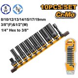 Ingco Set udarnih nasadnih ključeva HKISSD38105L 3/8″ SUPER | Eponuda.com