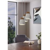 Eglo tarega 3, e27, beton optika/smeđa | Eponuda.com