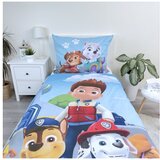 Jerry Fabrics Plava pamučna dječja posteljina za krevet za jednu osobu 140x200 cm Paw Patrol – | shoptok.hr