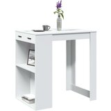 vidaXL Barski stol bijeli 102 x 70 x 103,5 cm konstruirano drvo | shoptok.hr