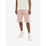 Tom Tailor Light Pink Mens Denim Shorts - Men