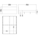 Tvilum Bela zakonska postelja 160x200 cm Naia – | Shoptok.si