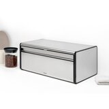 Brabantia Škatla za kruh z ravnim pokrovom - Matt Steel | Shoptok.si