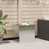 vidaXL Vanjska kutija za skladištenje - 55x50,5x50 cm od pocinčanog čelika | shoptok.hr