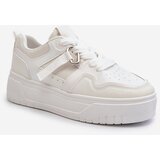 Boto Women's Platform Sneakers Made of White Synthetic Leather Moun | Eponuda.ba
