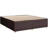  Boxspring krevet s madracem Tamno smeđa 180 x 200 cm Tkanina | shoptok.hr