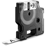 Dymo Trak Rhino Polyester 18483, 12 mm / 5.5 m (črno/bel), original | Shoptok.si