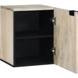vidaXL Omarica za umivalnik s polico s shranjevanjem z vrati Rjava 38 x 33.5 x 48 cm | Shoptok.si