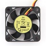Gembird D40SM-12A ventilator 12v 40x40x10mm sleeve bearing, 3-pina cene
