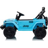 Lean Toys Jeep Rubicon DK-JWR558 24V – svetlo modri otroški električni avto | Shoptok.si