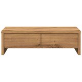 vidaXL Stojalo za zaslon s predali artisian hrast 50x27x15 cm inž. les | Shoptok.si