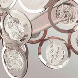 Elstead Lighting Elstead Lexi 1 lahka cilindrična stropna viseča svetilka, polirani nikelj, E27, (22097816) | Shoptok.si