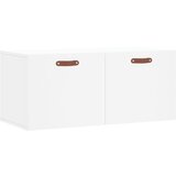Maison Chic Stenska omarica - Zidna omarica bela 80x36,5x35 cm inženirski les iu1143, (22063301) | Shoptok.si